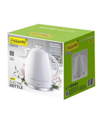 feel-maestro Ceramiczny czajnik elektryczny 1,5l  1500W  MR-073 nr 2