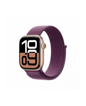 apple Opaska sportowa w kolorze dojrzałej śliwki do koperty 42 mm