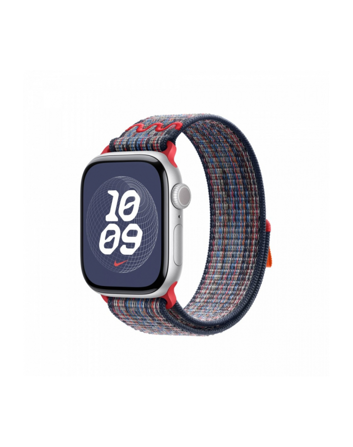 apple Opaska sportowa Nike w kolorze niebieskim/czerwonym do koperty 42 mm główny