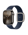 apple Pasek w kolorze głębinowego błękitu z klamrą nowoczesną do koperty 42 mm - rozmiar M - nr 8