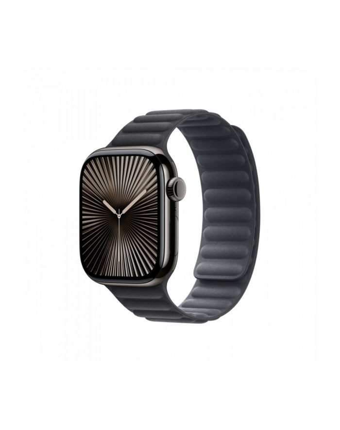 apple Pasek karbowany magnetyczny w kolorze czarnym do koperty 42 mm - rozmiar S/M główny