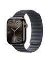 apple Pasek karbowany magnetyczny w kolorze czarnym do koperty 42 mm - rozmiar S/M - nr 5
