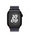 apple Opaska sportowa Nike w kolorze czarnym/niebieskim do koperty 42 mm - nr 7