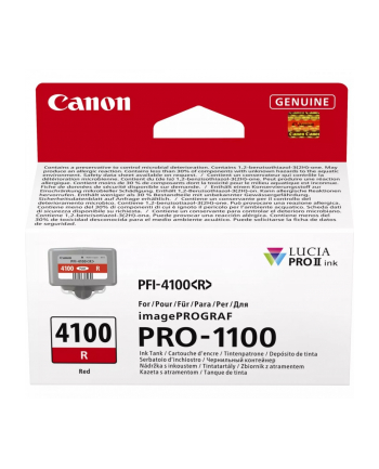 canon Tusz PFI-4100 R Czerwony 6785C001