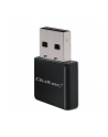 qoltec Bezprzewodowy ultra szybki mini adapter NANO WiFi | Standard N | USB 2.0 | 300Mbps - nr 1