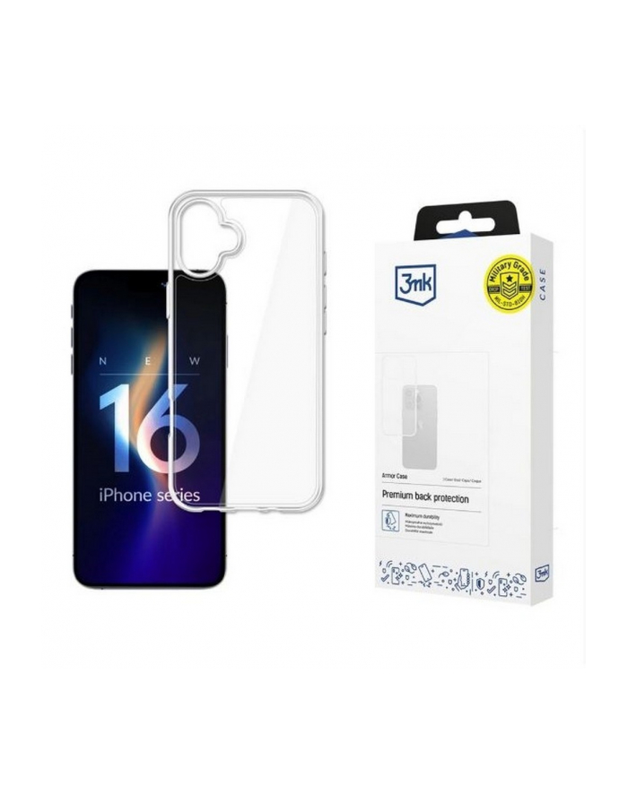 3mk Etui Armor Case iPhone 16 clear główny