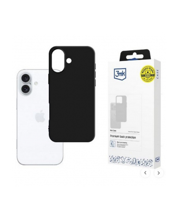 3mk Matt Case iPhone 16 Plus 6,7 Czarne