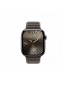 apple Pasek karbowany magnetyczny w kolorze szarobrązowym do koperty 42 mm - rozmiar M/L - nr 3