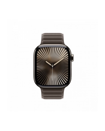 apple Pasek karbowany magnetyczny w kolorze szarobrązowym do koperty 42 mm - rozmiar M/L nr 2