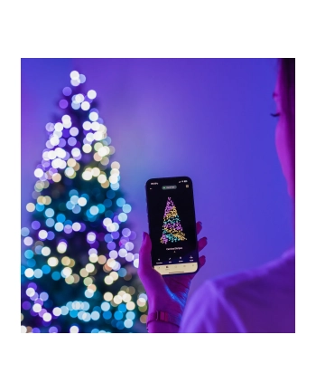 Twinkly Candies – 100 Lampki w kształcie pereł RGB LEDs, zielony przewód, USB-C nr 2