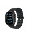 apple Watch Ultra 2 GPS + Cellular, koperta 49 mm z tytanu w kolorze czarnym z paskiem Ocean w kolorze czarnym - nr 1