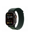 apple Watch Ultra 2 GPS + Cellular, koperta 49 mm z tytanu w kolorze czarnym z opaską Alpine M w kolorze ciemnozielonym - nr 1