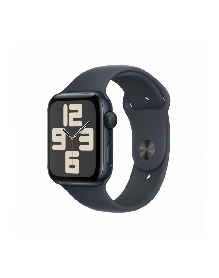 apple Watch SE GPS, koperta 40 mm z aluminium w kolorze północy z paskiem sportowy w kolorze północy - rozmiar M/L główny