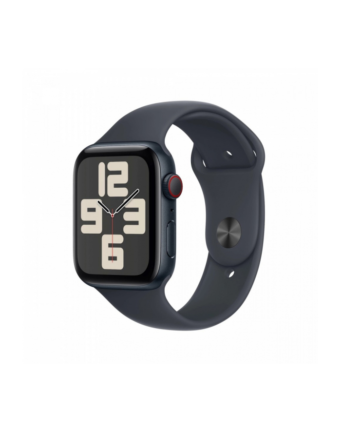 apple Watch SE GPS + Cellular, koperta 40 mm z aluminium w kolorze północy z paskiem sportowym w kolorze północy - rozmiar S/M główny