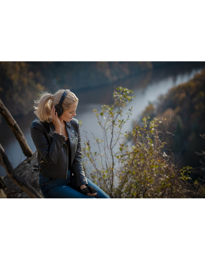 sencor Słuchawki Stereo przewodowe SEP 636BK, 100dB odłączany kabel 1,2m główny