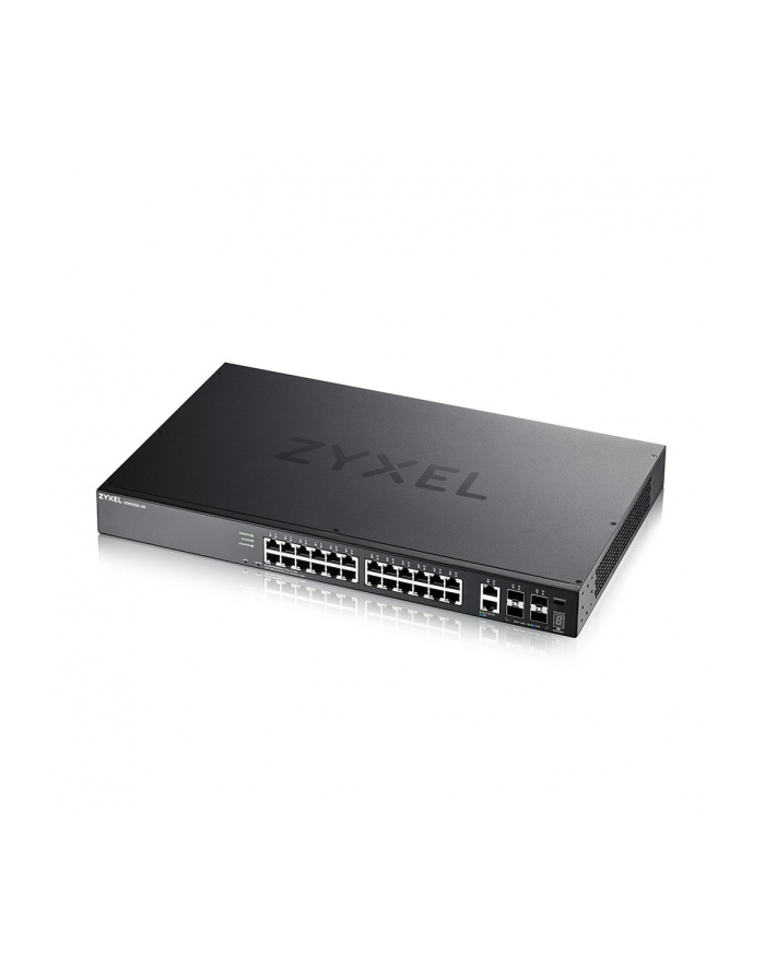 zyxel Przełącznik dostępowy switch XGS2220-30-(wersja europejska)0101F 24x1G RJ45 2x10mG RJ45, 4x10G SFP+ Uplink główny