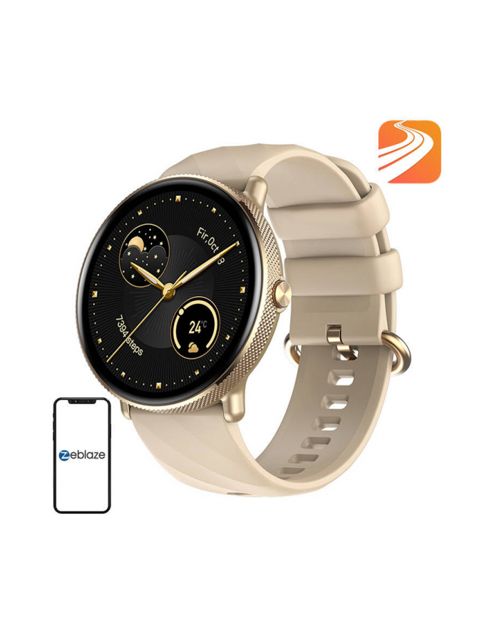 Smartwatch Zeblaze GTR 3 Pro złoty główny