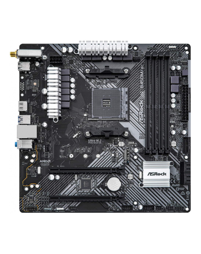 Płyta główna Asrock B450M/AC R20 główny
