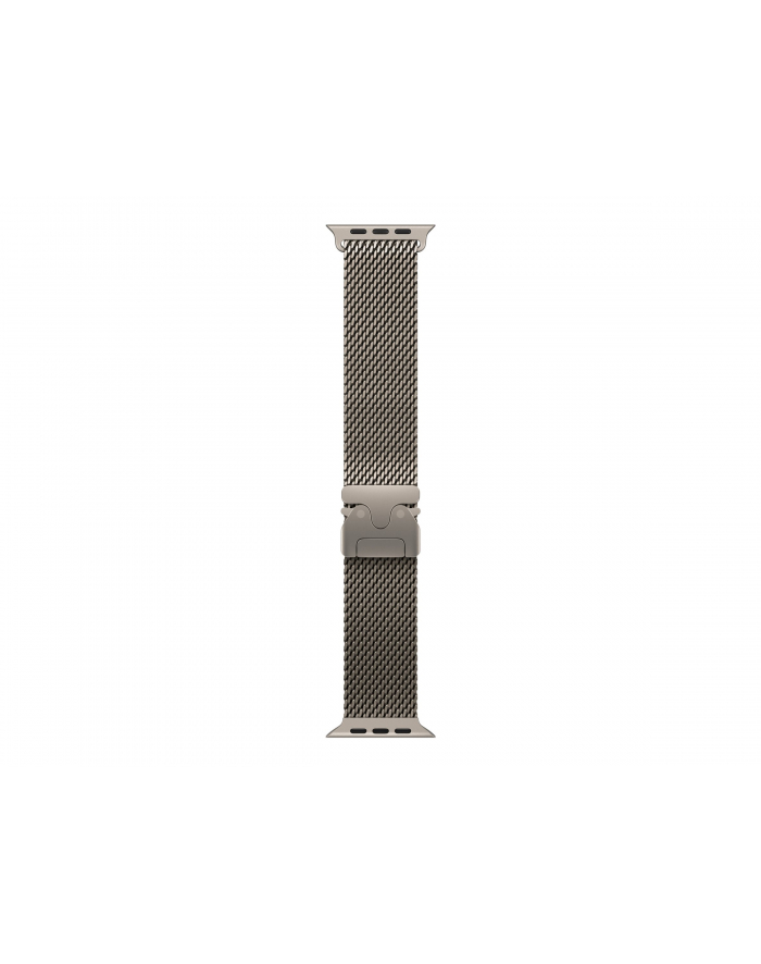 APPLE 49mm Natural Titanium Milanese Loop - Medium główny