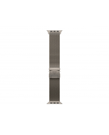 APPLE 49mm Natural Titanium Milanese Loop - Large