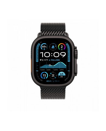 APPLE 49mm Black Titanium Milanese Loop - Small