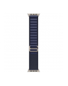 APPLE 49mm Navy Alpine Loop - Medium - Natural Titanium Finish - nr 5