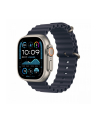 APPLE 49mm Navy Ocean Band - Natural Titanium Finish - nr 2