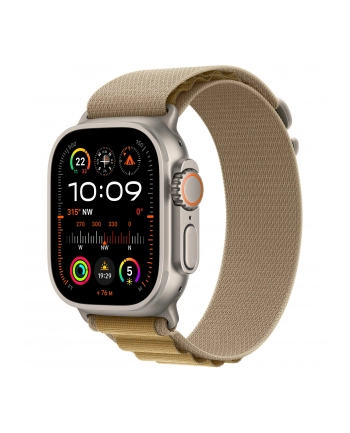 APPLE 49mm Tan Alpine Loop - Small - Natural Titanium Finish nr 1