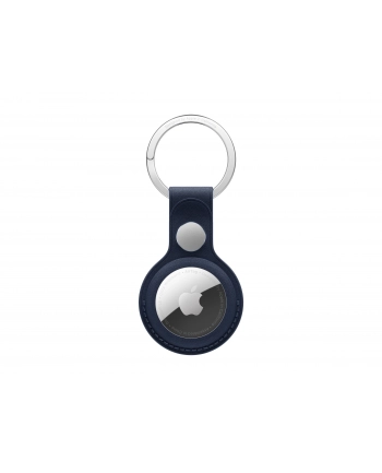 APPLE AirTag FineWoven Key Ring - Deep Blue