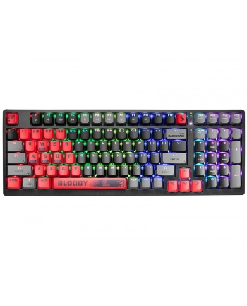 A4TECH Klawiatura mechaniczna BLOODY S98 USB Sports Red BLMS Red Plus Switches