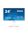 iiyama Monitor 24 cale XUB2497HSN-W2 IPS, USB-C Dock, HDMI, DP, 300cd, Pivot, HAS, biały - nr 15