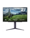 lg electronics Monitor 27 cali 27GS85Q-B QHD UltraGear 100Hz, 1ms, 400cd, HDMI, DP, USB, Pivot, HAS - nr 25
