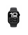 apple Watch Series 10 GPS, koperta 42 mm z aluminium w kolorze onyksu z paskiem sportowym w kolorze czarnym - rozmiar S/M - nr 2