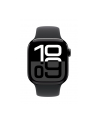 apple Watch Series 10 GPS, koperta 42 mm z aluminium w kolorze onyksu z paskiem sportowym w kolorze czarnym - rozmiar M/L - nr 4