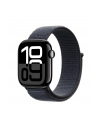 apple Watch Series 10 GPS + Cellular, koperta 42 mm z aluminium w kolorze onyksu z opaską sportową w kolorze atramentowym - nr 1