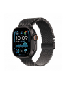 apple Watch Ultra 2 GPS + Cellular, koperta 49 mm z tytanu w kolorze czarnym z bransoletą mediolańską M z tytanu w kolorze czarnym - nr 1