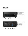 MSI Cubi 5 12M-003B(wersja europejska) Intel Core i3-1215U Max 64GB RAM M.2 2.5inch no HDD Integrated Graphics Air Cooling 2YW - nr 10