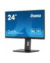 iiyama Monitor 24 cale XUB2497HSN-B2 IPS, USB-C Dock, HDMI, DP, 300cd, Pivot, HAS - nr 10