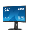 iiyama Monitor 24 cale XUB2497HSN-B2 IPS, USB-C Dock, HDMI, DP, 300cd, Pivot, HAS - nr 70