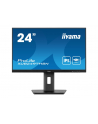 iiyama Monitor 24 cale XUB2497HSN-B2 IPS, USB-C Dock, HDMI, DP, 300cd, Pivot, HAS - nr 87