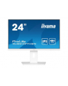 iiyama Monitor 24 cale XUB2497HSN-W2 IPS, USB-C Dock, HDMI, DP, 300cd, Pivot, HAS, biały - nr 28