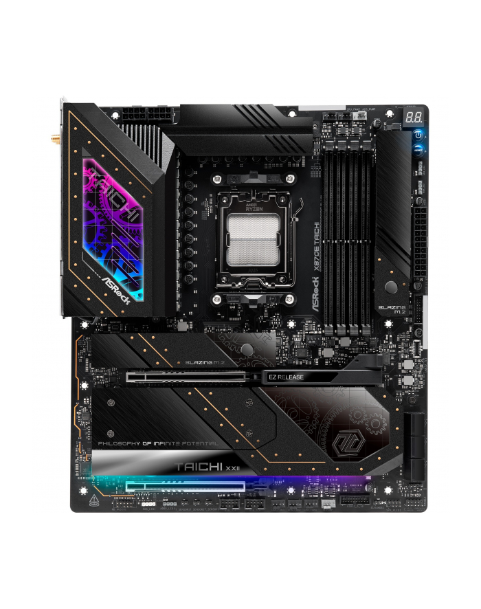 asrock Płyta główna X870E TAICHI AM5 4DDR5 M.2 EATX główny