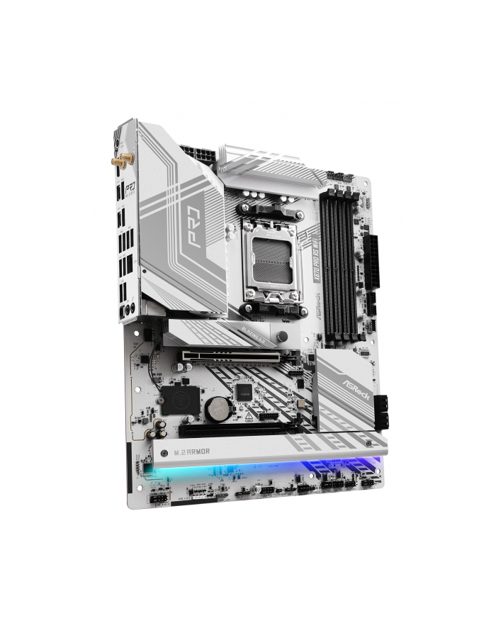 asrock Płyta główna X870 PRO RS WIFI AM5 4DDR5 M.2 ATX główny