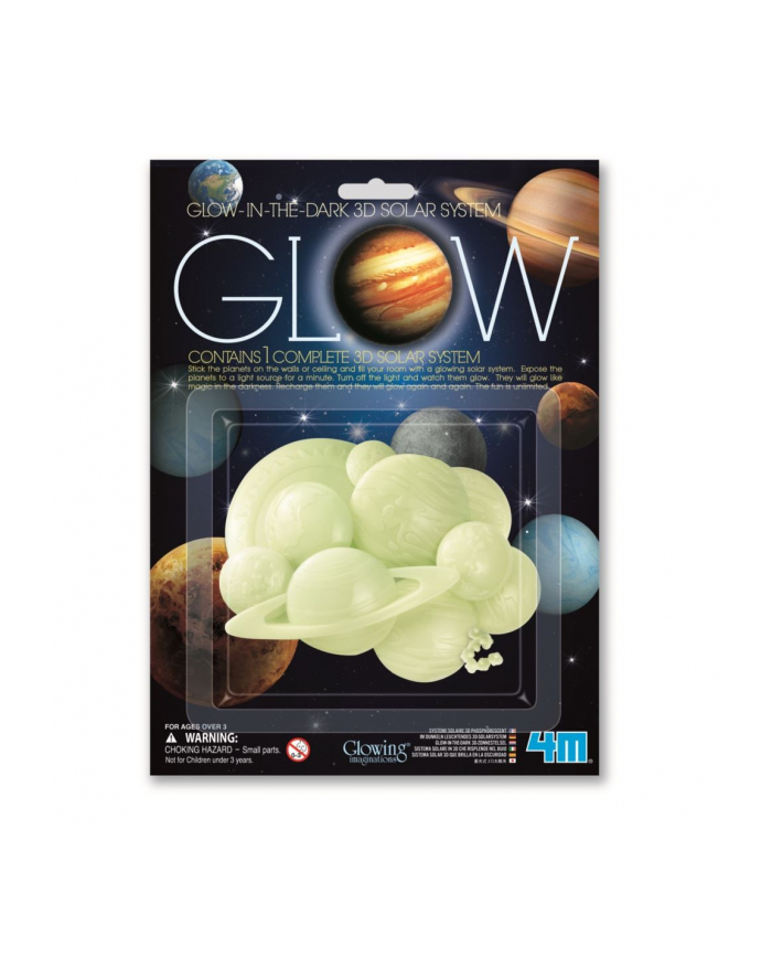 4m Glowing System Słoneczny 3D główny