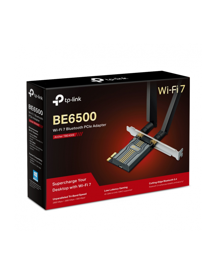 tp-link Karta sieciowa Archer TBE400E PCI-E BE6500 główny