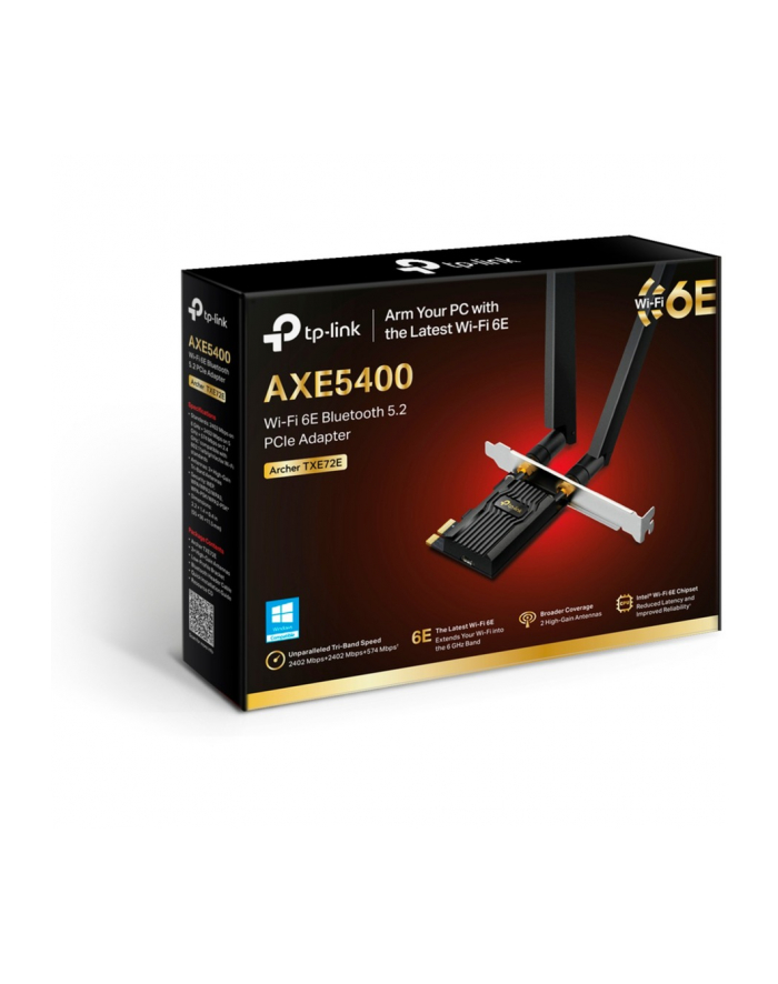 tp-link Karta sieciowa Archer TXE72E PCI-E AXE5400 główny