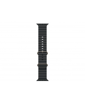 APPLE 49mm Black Ocean Band - Natural Titanium Finish