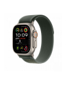 APPLE 49mm Green Trail Loop - S/M - Natural Titanium Finish - nr 2