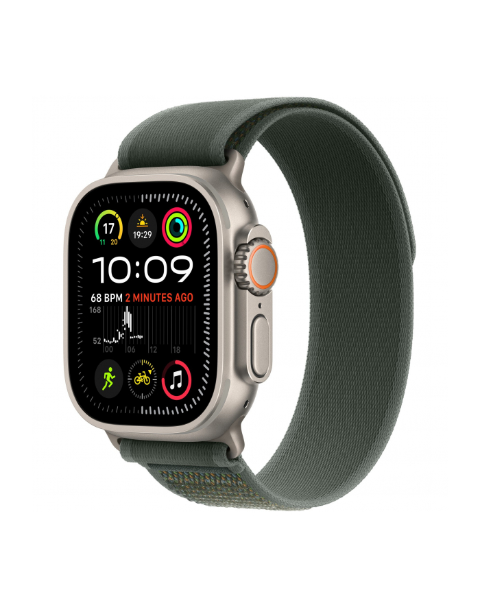 APPLE 49mm Green Trail Loop - S/M - Natural Titanium Finish główny