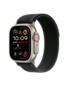 APPLE 49mm Black Trail Loop - S/M - Natural Titanium Finish - nr 5